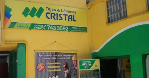 TEJAS & LAMINAS CRISTAL CALLE 37 TEJAS & LAMINAS CRISTAL CALLE 37